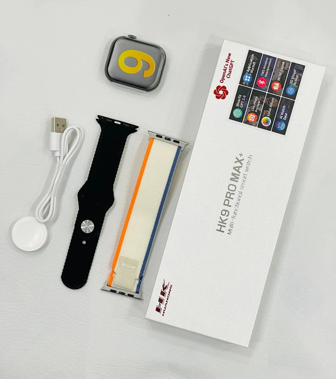 TK90 ULTRA 10 IN 1 smartwatch